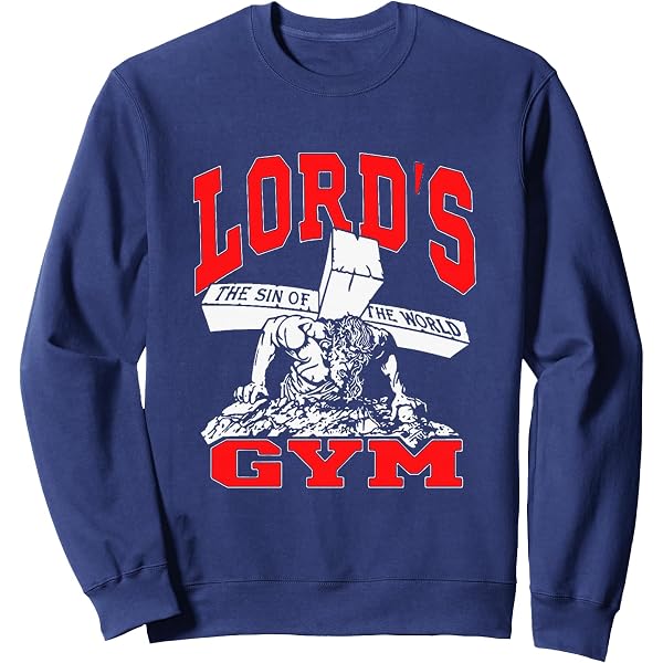 Lord's gym ローズジム Crew sweat クルースウェット Amazon.com: Lords Gym - Lord's The Sin of World Jesus Pullover